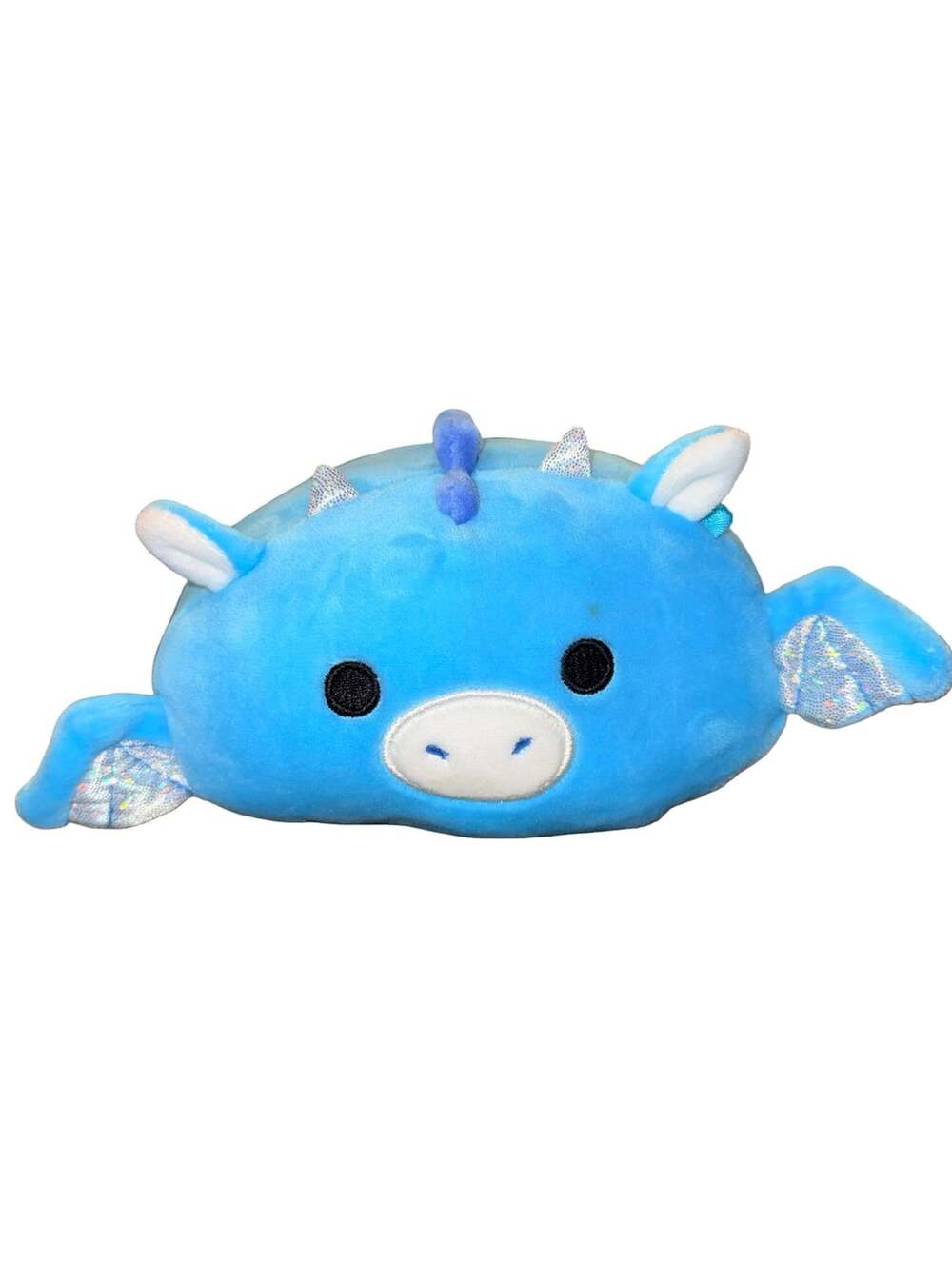 Squishmallows Devin the Dragon Stackable Plush Toy Blue